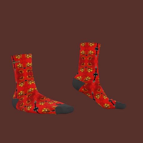 'Dua Tulipa' Premium Unisex Socks