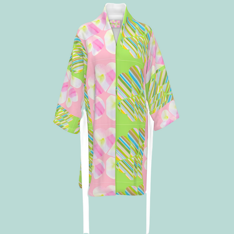 Sunrise 360 ‘Dueling Clover' Unisex Kimono