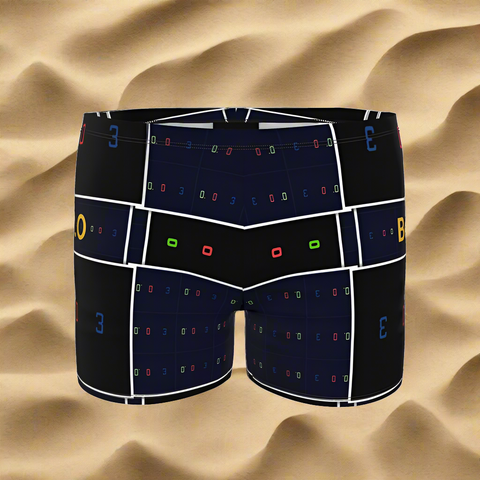 'Blackout' Men's Swimming Trunks