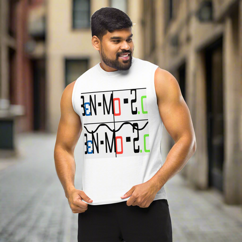 'Logo' Muscle Shirt
