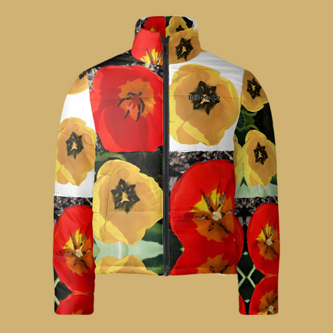 'Dua Tulipa' Men's Puffer Jacket