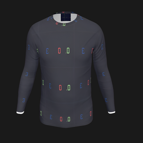 'Blackout' Men's Long Sleeve T-shirt