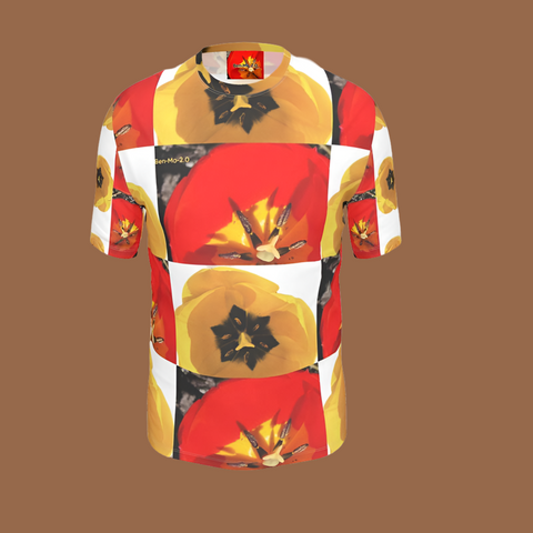 CaringKind ‘Dua Tulipa' Cut & Sew Men's T-shirt