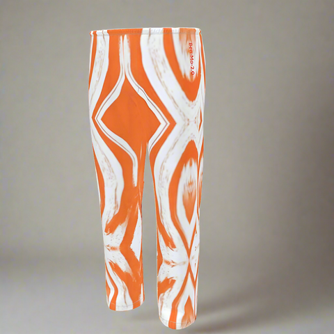 'Orange Swirl’ Unisex Wide Leg Lounge Pants