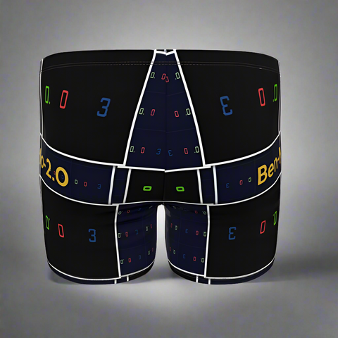 'Blackout' Men's Swimming Trunks