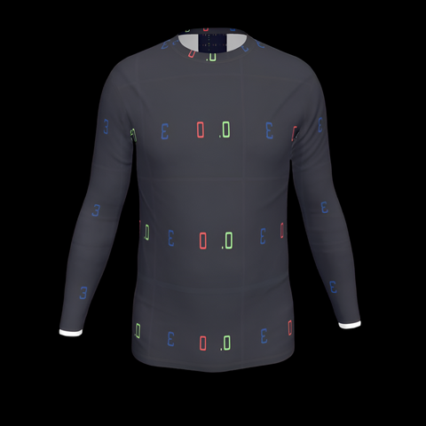 'Blackout' Men's Long Sleeve T-shirt