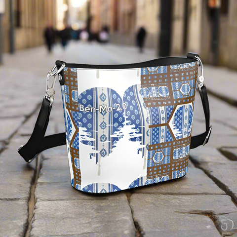 'Regent Ben' Penzance Large Leather Bucket Tote