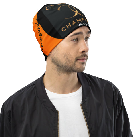 Caringkind 'Caregiver Champions’ All-Over Print Unisex Beanie