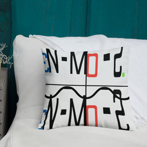 'Logo' Premium Pillow