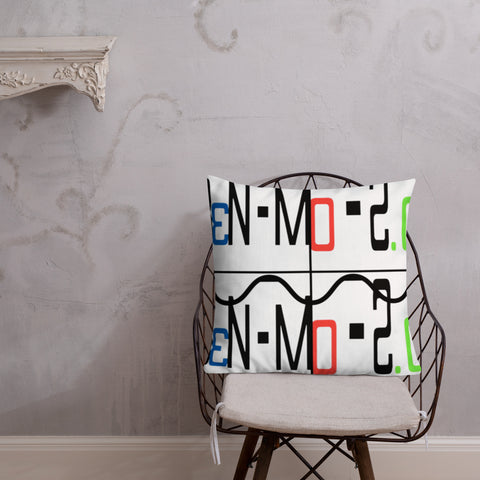'Logo' Premium Pillow