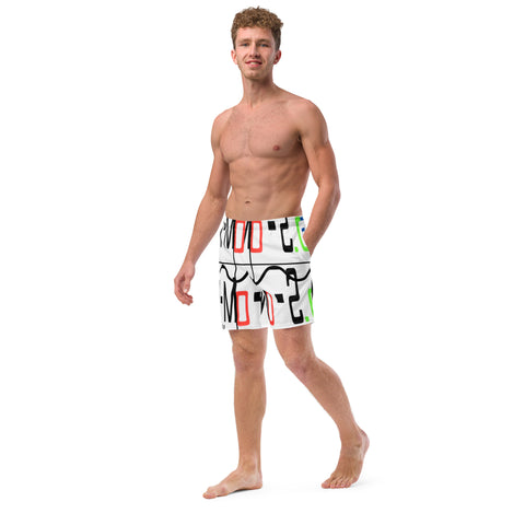 'Logo' Men's Recycled Swim Trunks