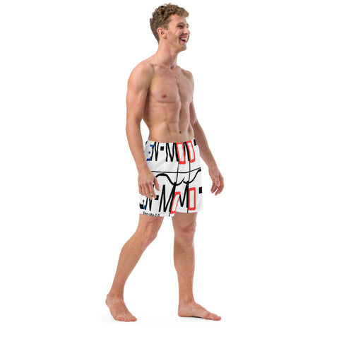 'Logo' Men's Recycled Swim Trunks