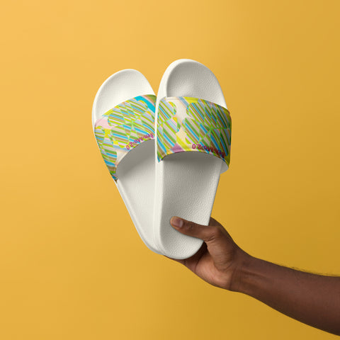 ‘Clover Striper’ Men's Slides