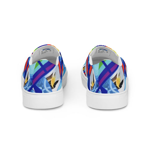 ‘American Dreams’ Men’s Slip-on Canvas Shoes