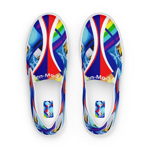 ‘American Dreams’ Men’s Slip-on Canvas Shoes