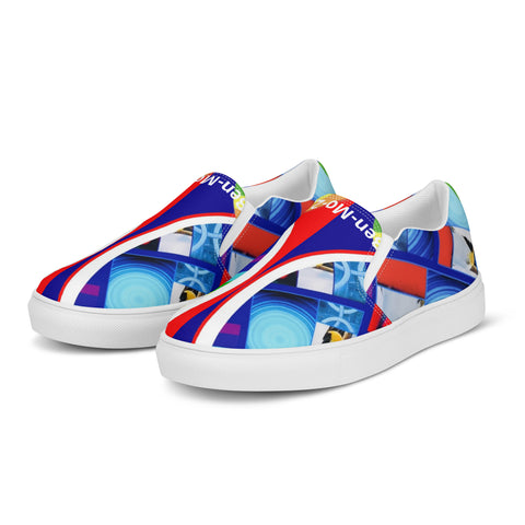 ‘American Dreams’ Men’s Slip-on Canvas Shoes
