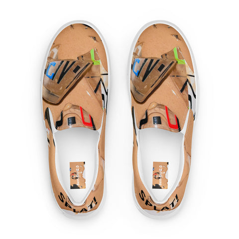 ‘Splat’ Women's Slip-On Canvas Shoes