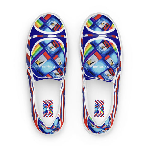 ‘American Dreams’ Women’s Slip-on Canvas Shoes