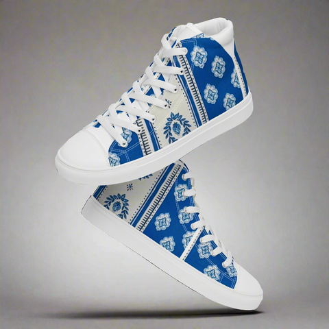 'Le Muse du Ben' Women’s High top Canvas Shoes