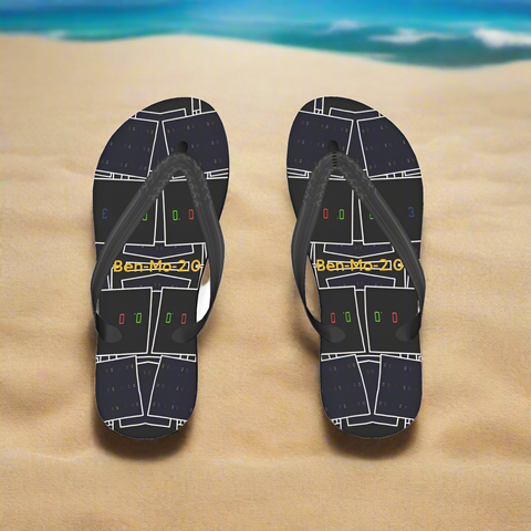 'Blackout' Men's Flip Flops