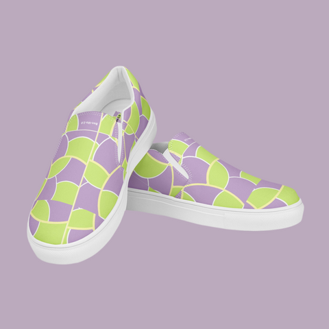 'Irish Tee' Women’s Slip-On Canvas Deck Shoes