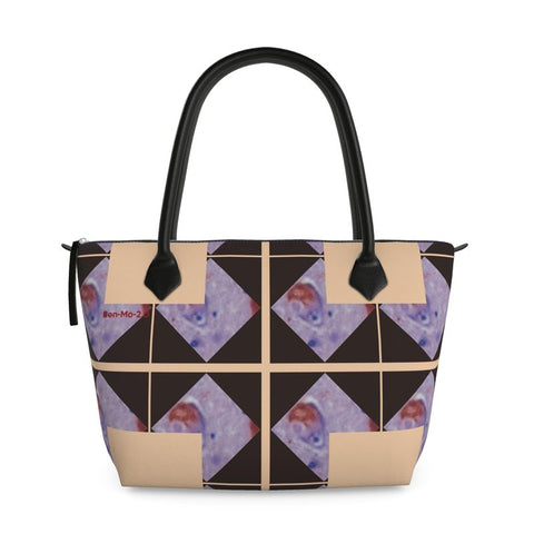 ‘Mad 4 Plaid’ Zip Top Handbag