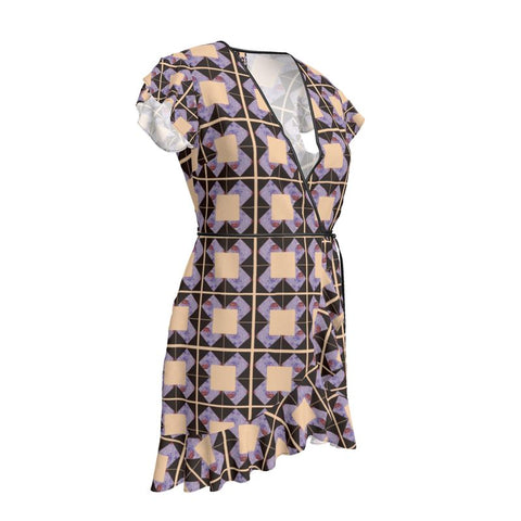 ‘Mad 4 Plaid’ Wrap Dress