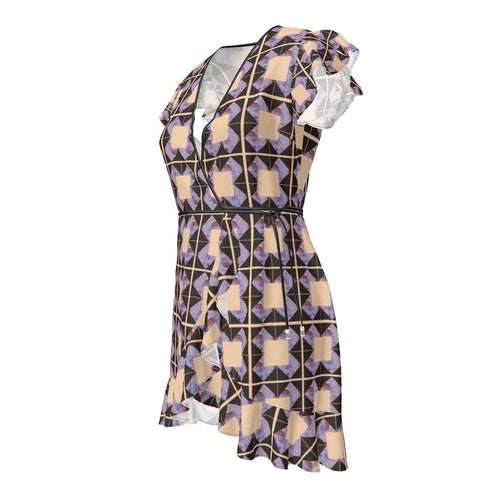‘Mad 4 Plaid’ Wrap Dress