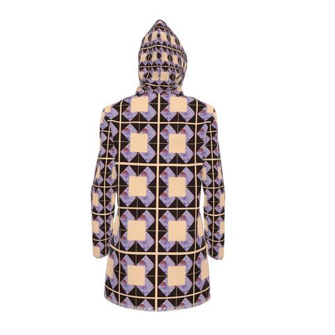 ‘Mad 4 Plaid’ Women's Hooded Mac Raincoat