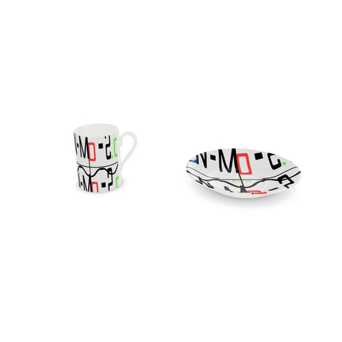 BM2-Casa 'Logo' Demitasse Set