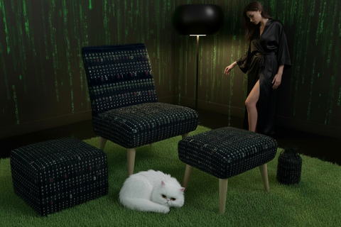 BM2-Casa 'Blackout' Occasional Chair
