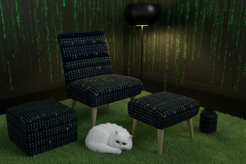 BM2-Casa 'Blackout' Occasional Chair