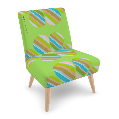 BM2-Casa 'Clover Striper' Occasional Chair