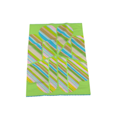 BM2-Casa 'Clover Striper'  Tea TowelsTea