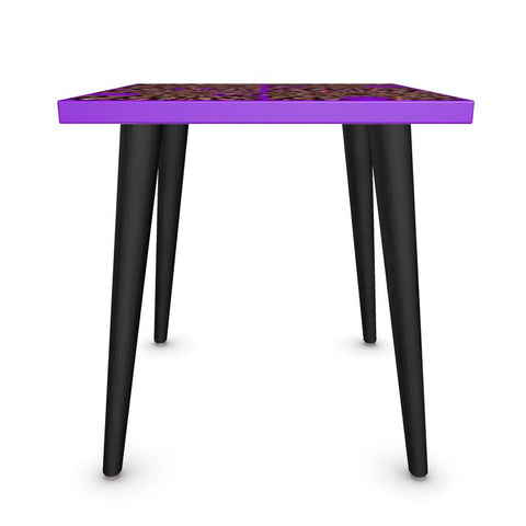 BM2-Casa  'Purple Peacock' Side Table