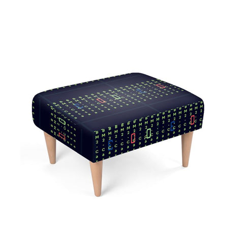 BM2-Casa 'Blackout' Footstool