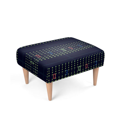 BM2-Casa 'Blackout' Footstool