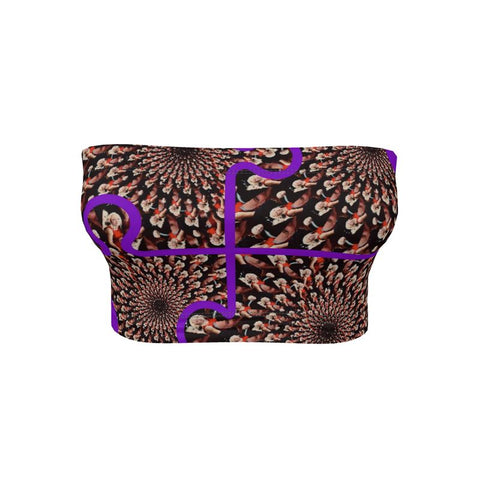 'Purple Peacock' Bandeau