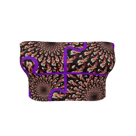 'Purple Peacock' Bandeau