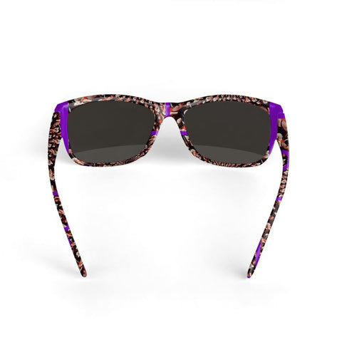 'Purple Peacock' Sunglasses