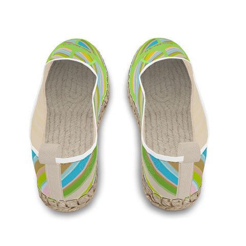 'Clover Striper'  Loafer Espadrilles