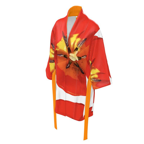 'Dua Tulipa'  Kimono Robe