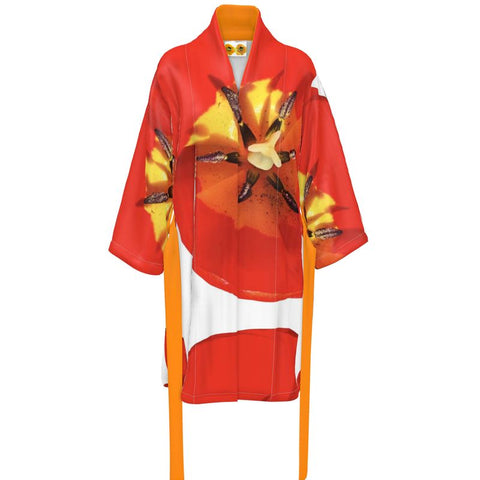 'Dua Tulipa'  Kimono Robe