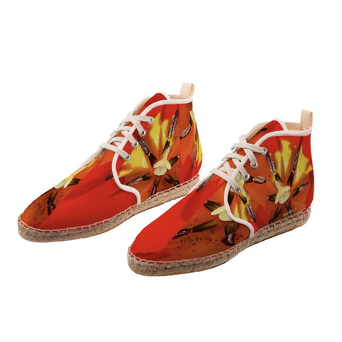 'Dua Tulipa' Men’s Hi-Top Lace Up Espadrilles
