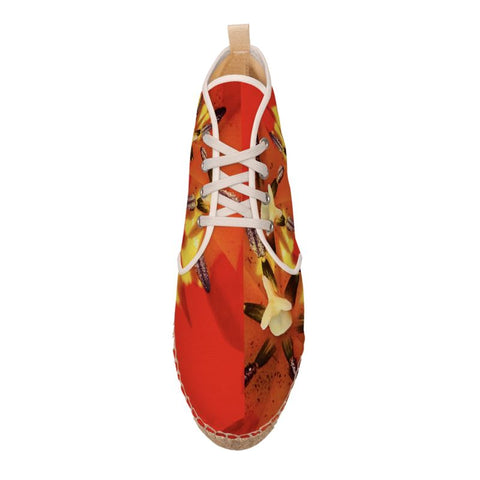 'Dua Tulipa' Men’s Hi-Top Lace Up Espadrilles