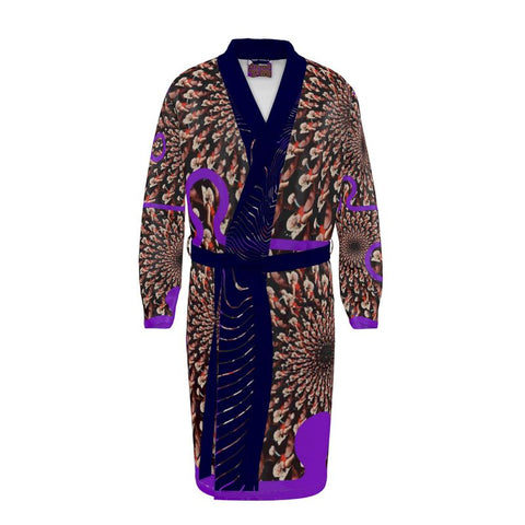 Ben-Mo-2.0 'Purple Peacock' Dressing Gown