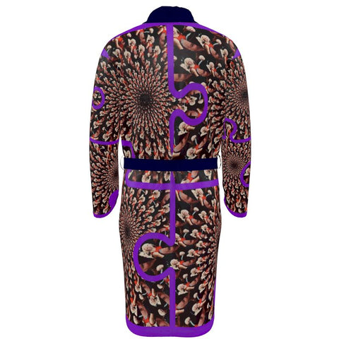 Ben-Mo-2.0 'Purple Peacock' Dressing Gown