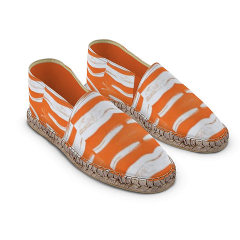 'Orange Swirl' Unisex Espadrilles