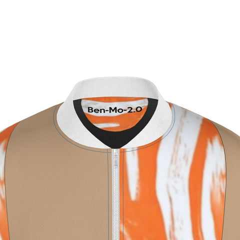 'Orange Swirl' Men's Bomber Jacket