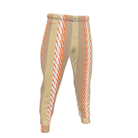 'Orange Swirl' Men's Joggers